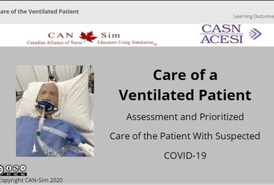 Care Of Patient On Ventilation