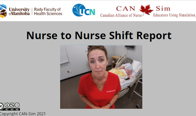 Nursing Shift to Shift Reporting