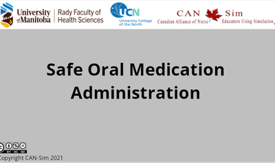 Safe Oral Medication Administration