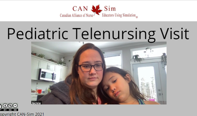 Pediatric Telenursing Visit